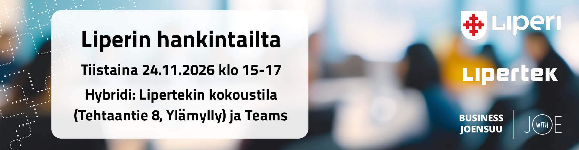 Liperin hankintailta 24.11.2026 | Business Joensuu