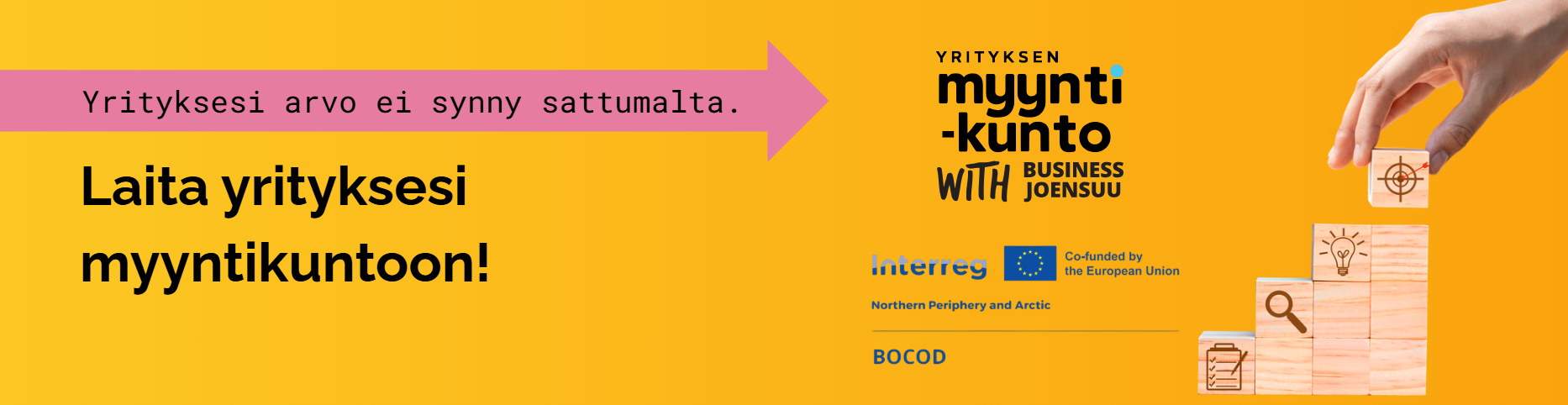 Lisämyyntiä digitaalisen markkinoinnin keinoin -koulutus | Business Joensuu