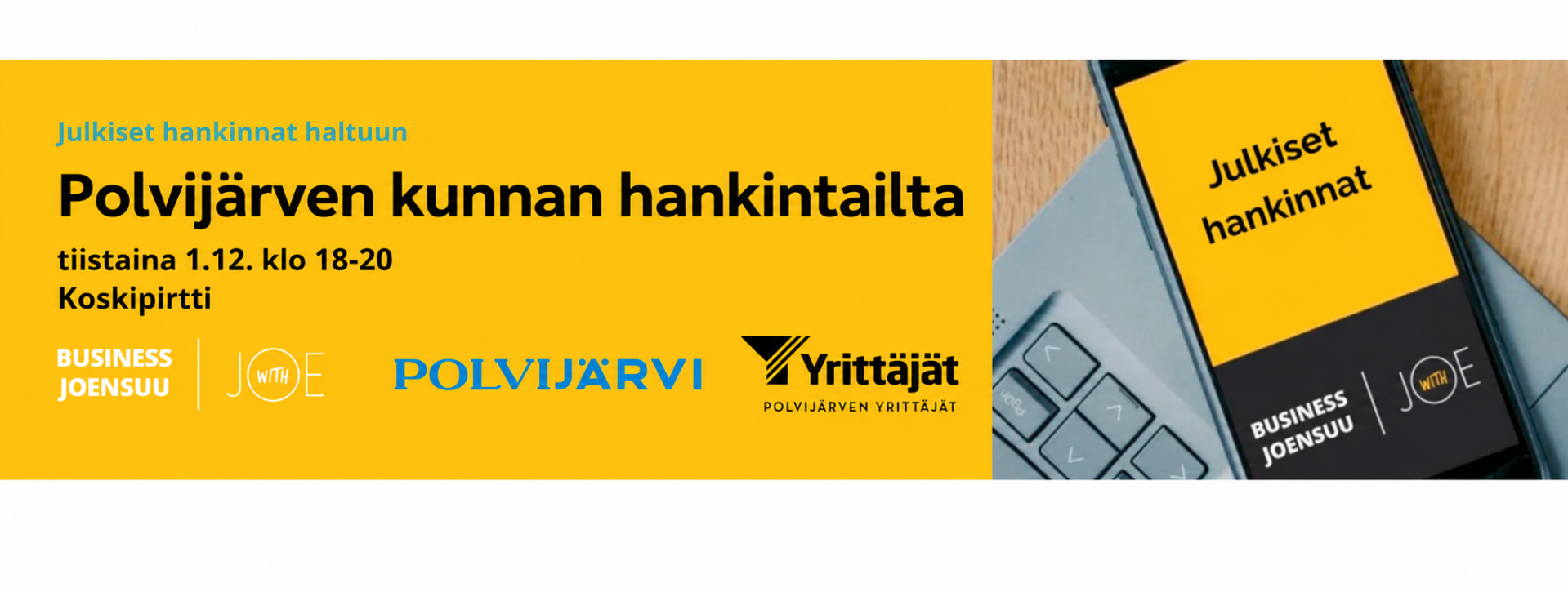 Polvijärven hankintailta 1.12.2026 | Business Joensuu